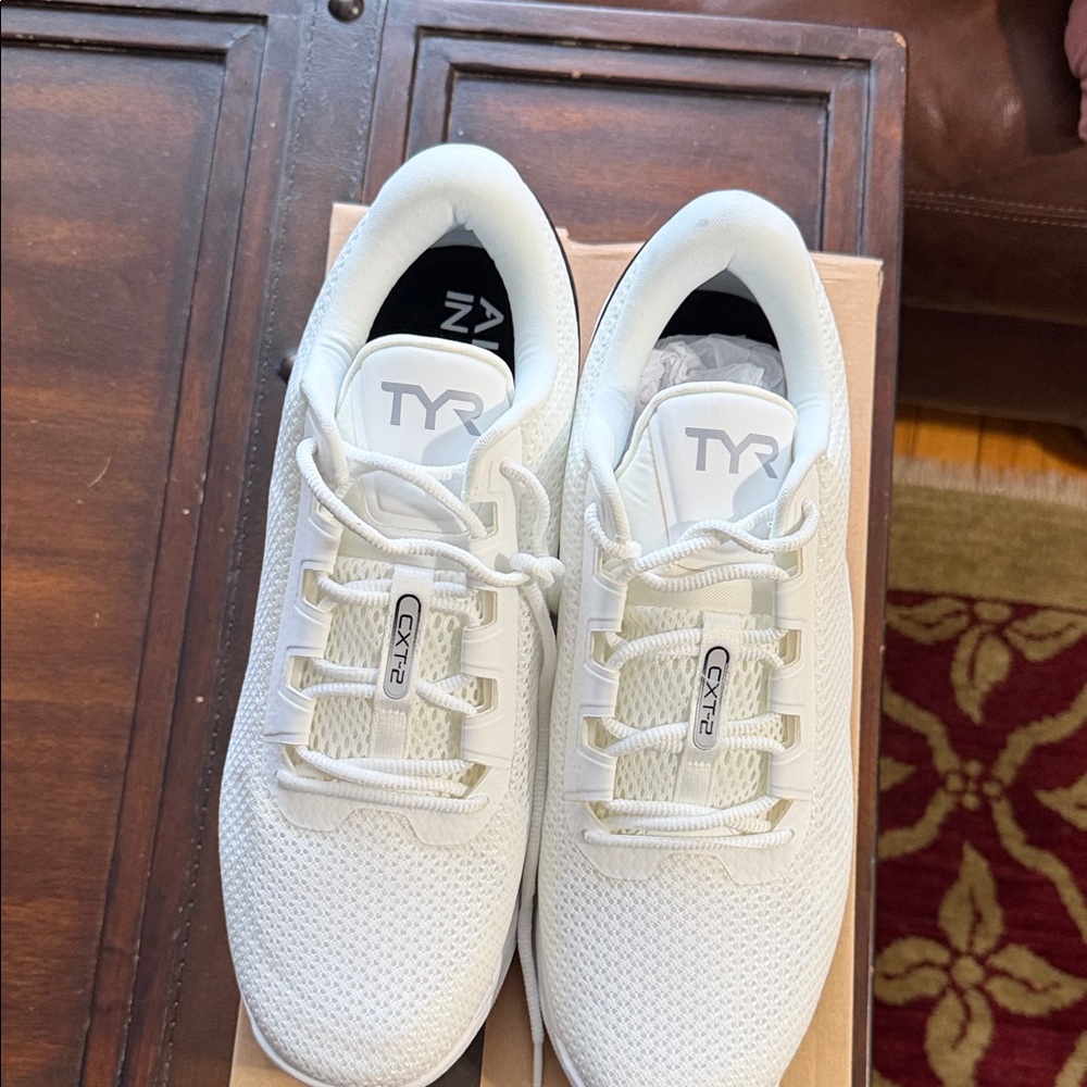 TYR Cream Athletic Shoes